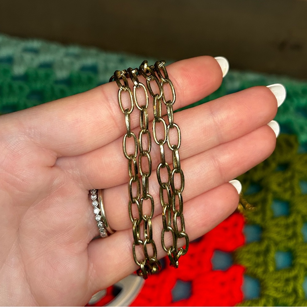 3/$10 Zenzii Blue Pendant Tassel Necklace - Picture 5 of 6